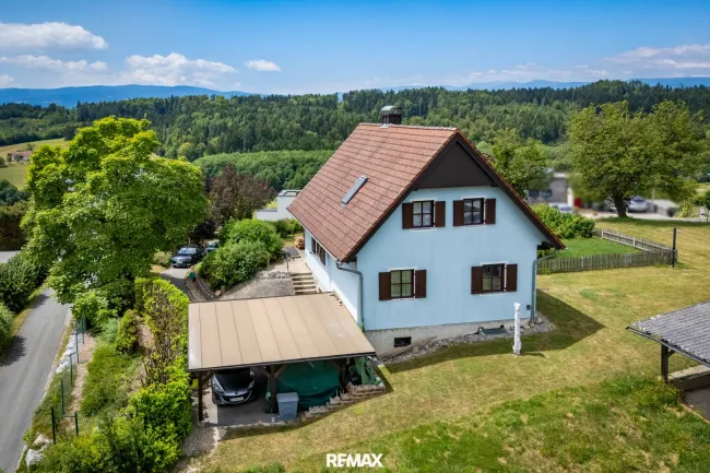 Hausansicht von Westen