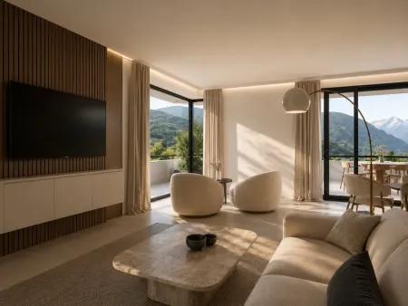 Penthouse in Haiming - Lichtdurchflutet und grenzenlos - wo Innen und Außen verschmelzen