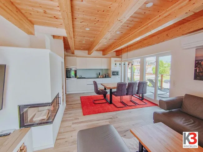 K3 - Ski in Ski out - direkt an der Piste -topp Maisonette mit Sauna, Garage und touristischer Nutzung - Titelbild