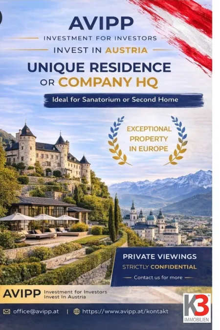 K3 - Stilvolle, historische Villa in ruhiger Bestlage von Salzburg mit weitläufigem, parkähnlichem Grundstück