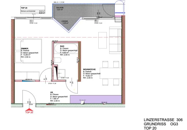 Wohnungsplan