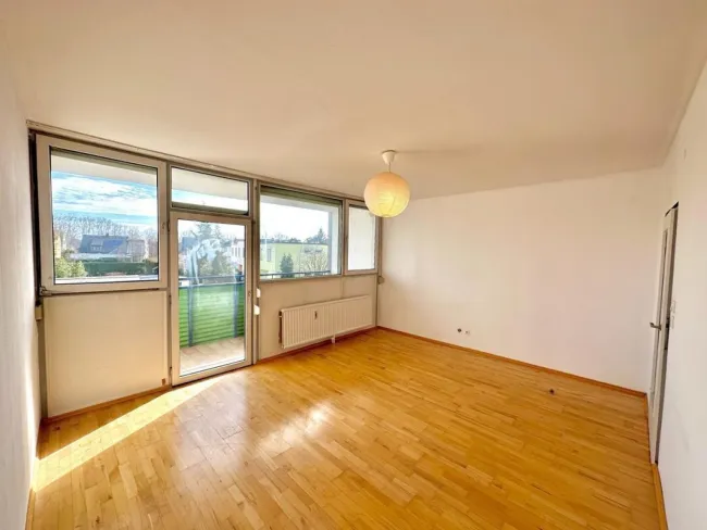 Toll aufgeteiltes, gemütliches 38 m2 Mietappartment (1.5 Zimmer) mit Loggia in St. Pölten - Titelbild