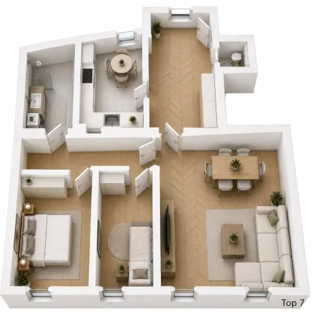 TOPLAGE/Erstbezug/Baubeginn - Schöne 3 Zimmer Altbauwohnung (Top 7)