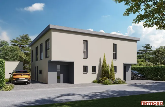 nur mehr eine Einheit frei: Moderne Doppelhaushälfte in Kottingbrunn: Ihr Erstbezug mit Garten und Terrasse in ruhiger Lage - hochwertige Bauweise und nachhaltige Energieversorgung - Titelbild