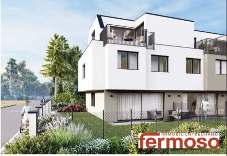 Vier Reihenhäuser in 1220 Wien – Exklusives Neubauprojekt mit großem Potenzial - Titelbild