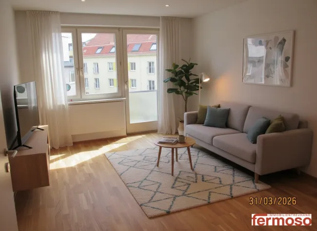 Charmante 3-Zimmer Wohnung, 61m², gepflegt, Parkett, 1210 Wien, €1500 mit Gutschein für Einbauküche - Titelbild