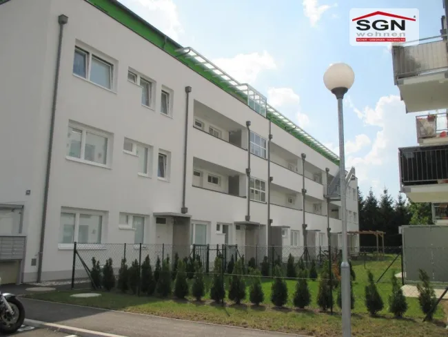 Geförderte 2 -Zimmer Genossenschaftswohnung (Miete-Kaufoption) mit Balkon und KFZ-Abstellplatz zu haben! - Bild