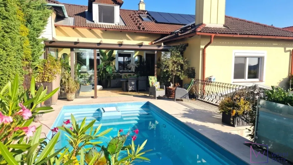 Pool mit fantastischem Ausblick