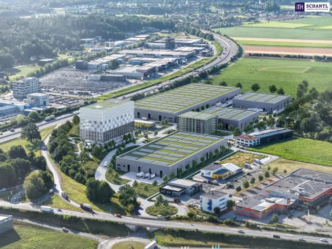 Ihr neuer Standort für Gewerbe, Lager und Logistik – nahe Graz – BUSINESS VILLAGE STYRIA in LIEBOCH – JETZT NEUBAU-GEWERBEFLÄCHE KAUFEN! - Bild