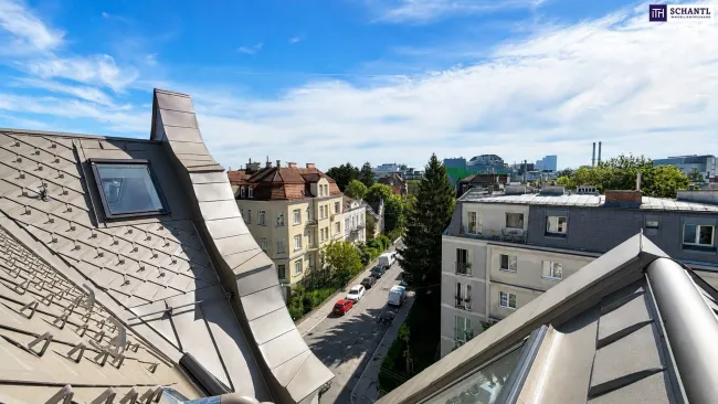 Ausblich von der Dachterrasse