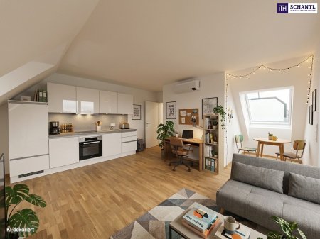1 Zimmer mit Klimaanlage und großer Terrasse | Ruhelage | Badeteich Hirschstetten in Fußnähe