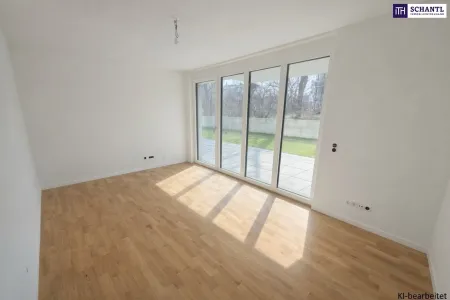 Großzügig wohnen, im Grünen leben – 3 Zimmer mit riesigem Eigengarten