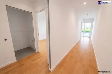 Viel draußen, smart drinnen – Gartenwohnung für modernes Wohnen - 3 Zimmer im Erstbezug!