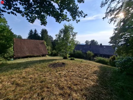 Grundstück mit Altbestand – 2.432 m² Bauland & Holzhütte