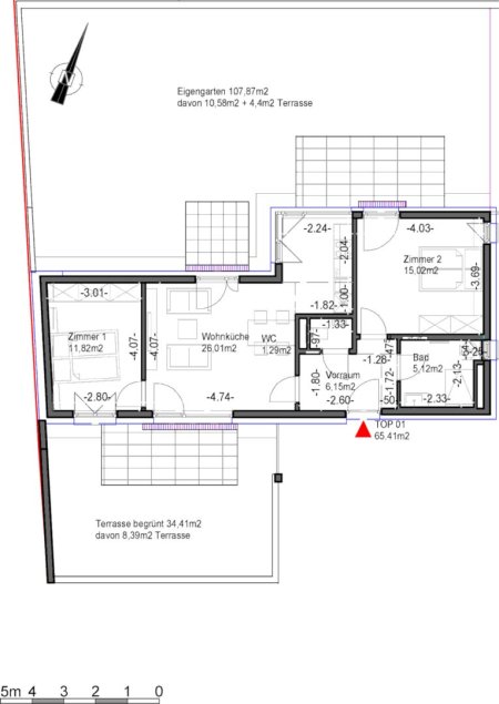 HERRLICHE 3-Zimmer-Gartenwohnung mit rund 120m2 Grünfläche und Tiefgaragenparkplatz in Geidorf