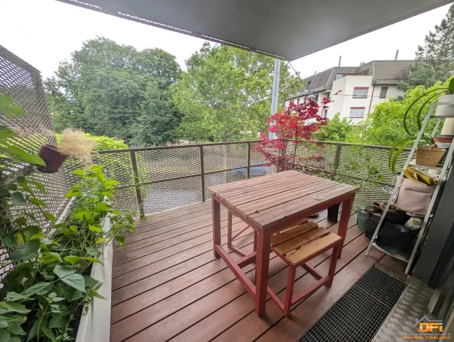 BALKONTRAUM IN HIETZING: Moderne 2-Zimmer Eigentumswohnung mit großem Balkon - Bild