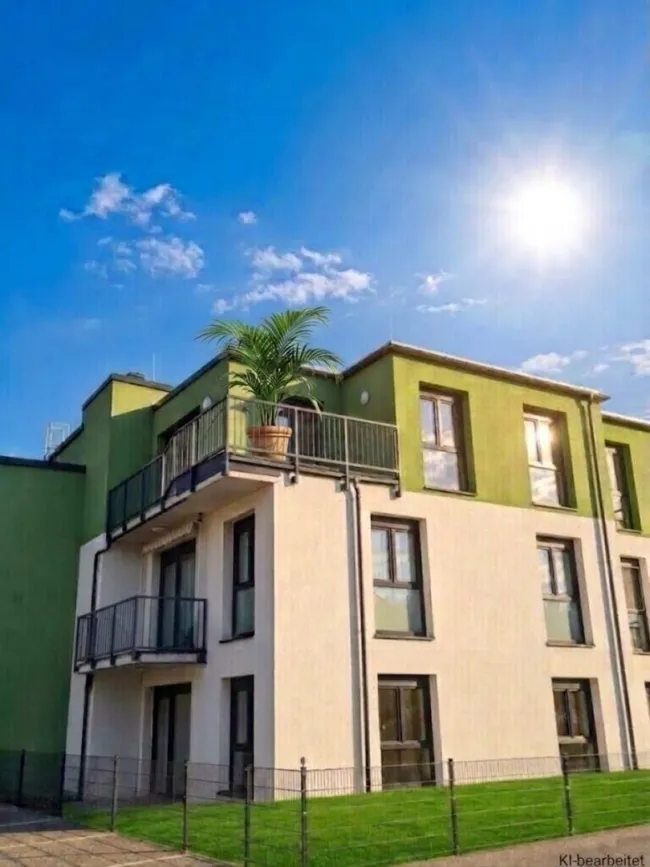 Wohnkomfort mit Aussicht: Ca. 60 m² 3-Zimmer-Wohnung und sonniger 12 m² Südwest-Eckbalkon - Titelbild