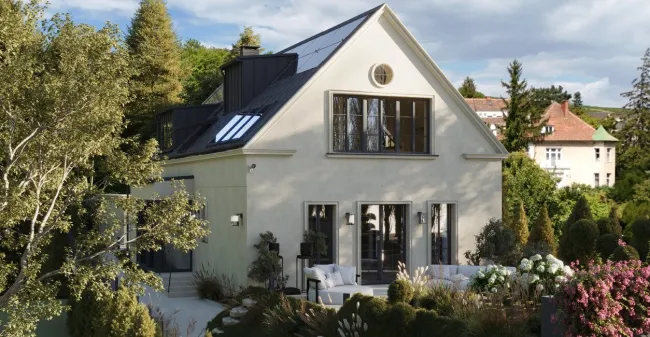 Visualisierung Pool - Poolhaus - Villa
