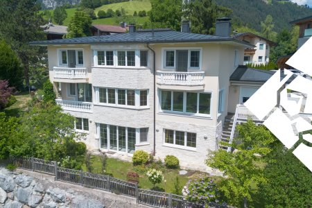 Luxuriöse Villa in absoluter Ruhelage – Panoramablick über die Wildschönau