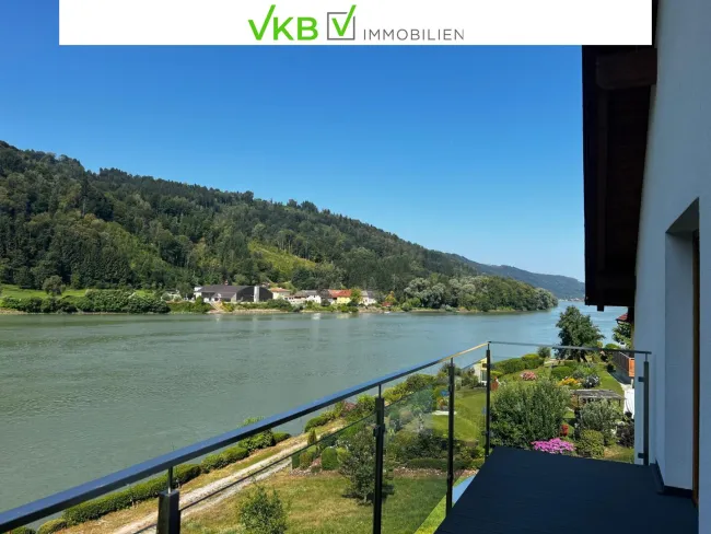 Wohnen mit Donaublick – Traumhafte 80m² Wohnung mit Balkon in Niederranna - Titelbild