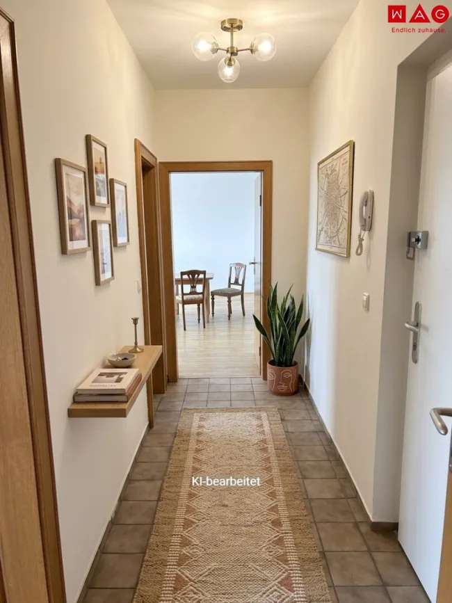 KI generiertes Vorzimmer