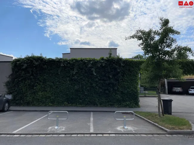 Absperrbarer Stellplatz