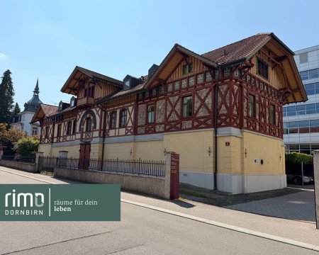 Charakterstarke Büro- oder Praxisfläche im historischen Weiss-Areal - Dornbirn Zentrum