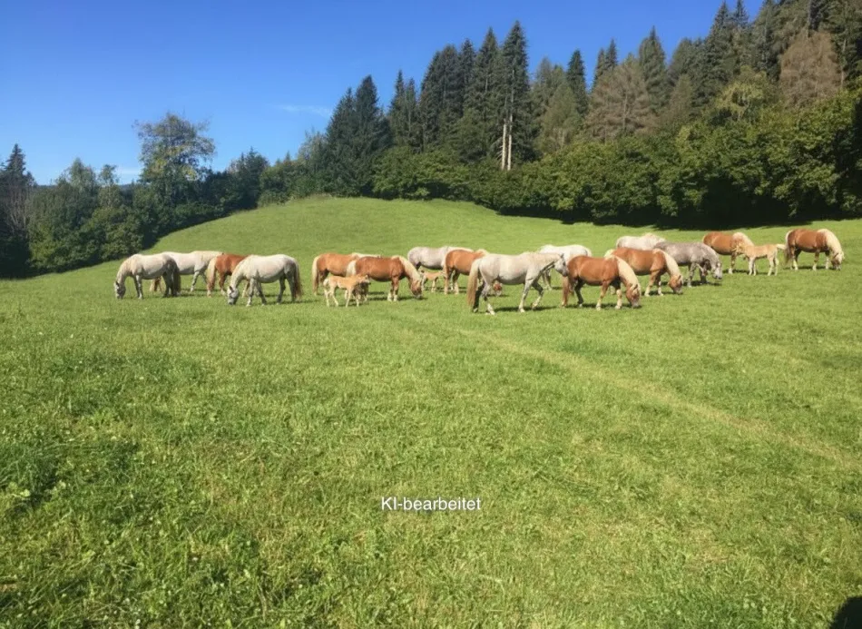 Weide für Viehtrieb oder Pferde - Titelbild