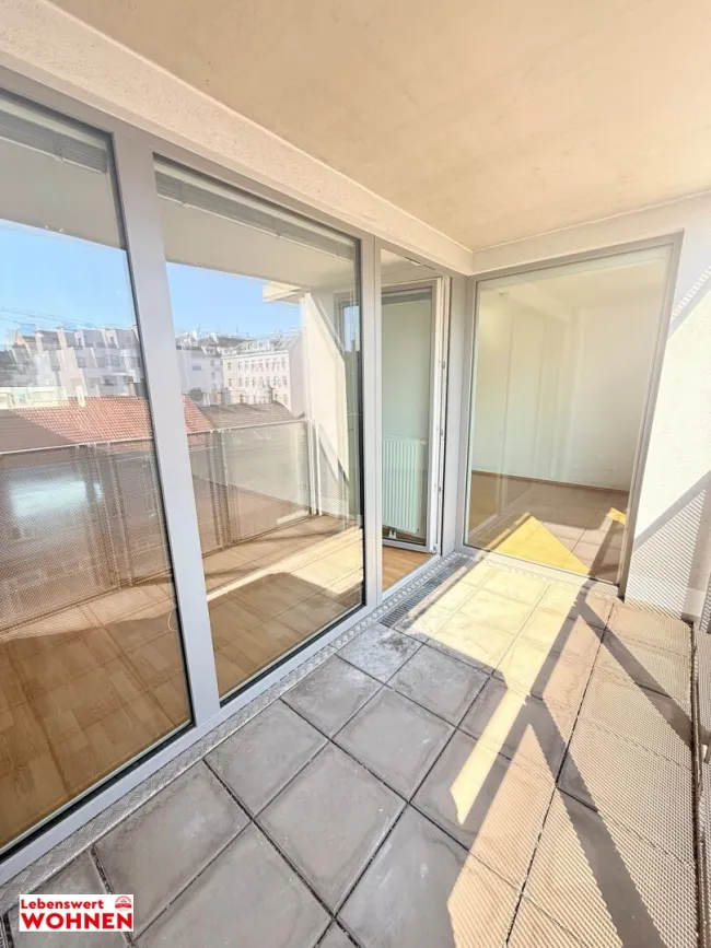 Openhouse 11.08! Traumhafte 3 Zimmer Wohnung mit Loggia | unbefristet - Titelbild