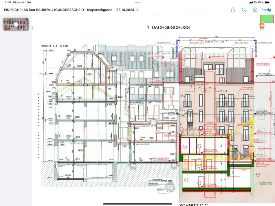 Zinshaus bestandsfrei u. Baugenehmigung - Bild