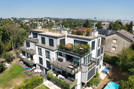 Luftbild mit Ausblick