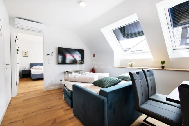 Helle DG-Maisonette mit rund 20 m² Terrassenfläche nahe Praterstern - Bild