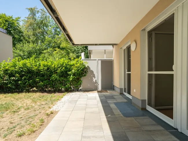 Überdachte Terrasse