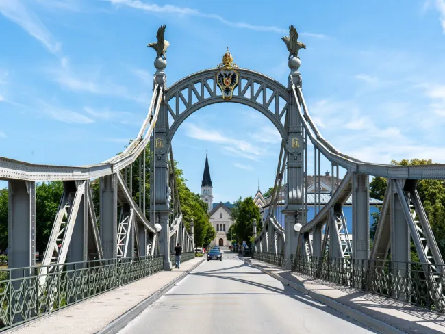Salzachbrücke Richtung Oberndorf