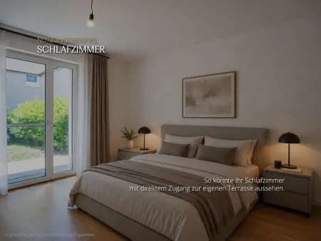 Einrichtungsbeispiel Schlafzimmer