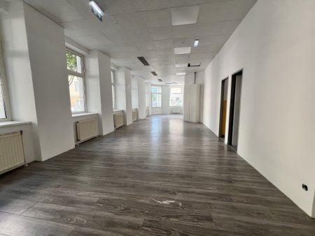 Großzügiges Büro -Schauraum mit 4 Zimmern und 2 WCs und großem Magazin im 1050 Wien – 254 m² Mietfläche!