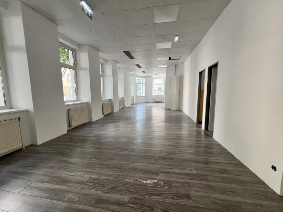 Großzügiges Büro -Schauraum mit 4 Zimmern und 2 WCs und großem Magazin im 1050 Wien – 254 m² Mietfläche! - Bild