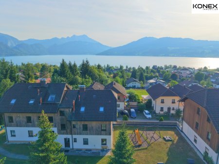 Sonnige 3-Zimmer-Erdgeschosswohnung mit Seeblick – Steinbach am Attersee