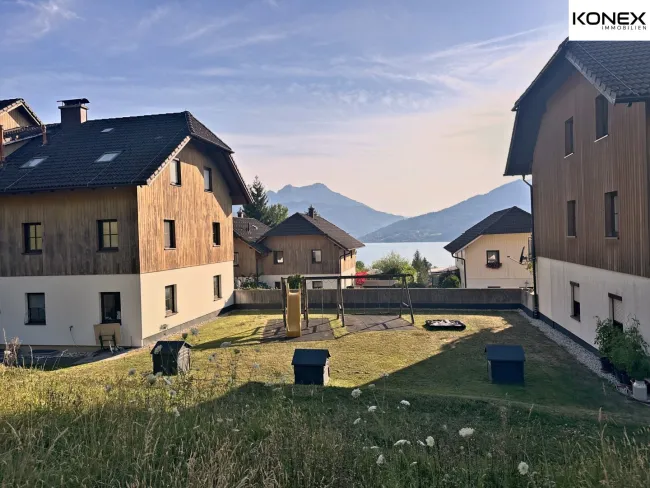 Sonnige 3-Zimmer-Erdgeschosswohnung mit Seeblick – Steinbach am Attersee - Titelbild