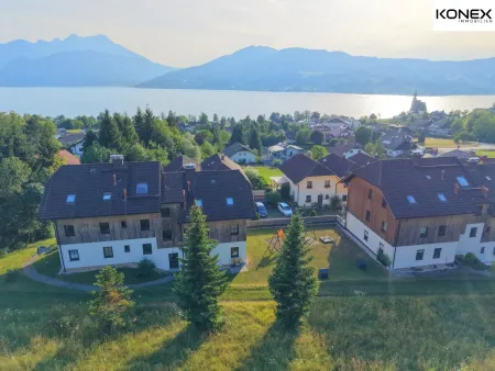 Sonnige 3-Zimmer-Erdgeschosswohnung mit Seeblick – Steinbach am Attersee