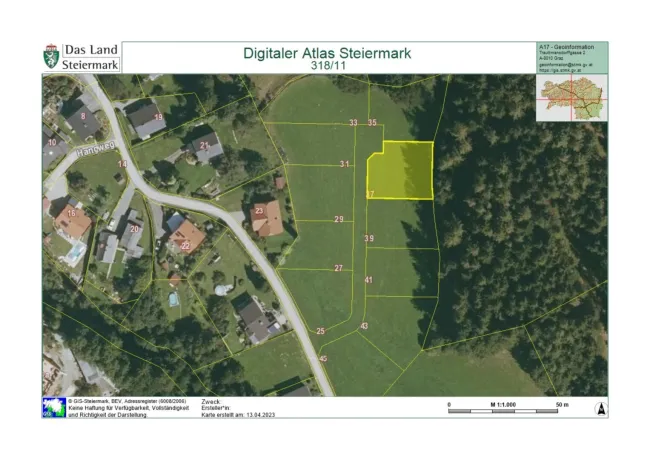 728 m² Baugrundstück mit Bergpanorama - Bild
