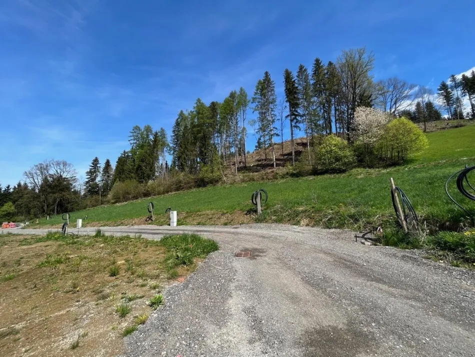 728 m² Baugrundstück mit Bergpanorama - Titelbild