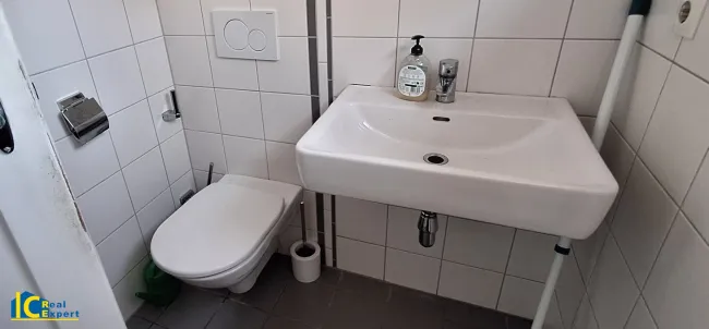 Tageslichtbad mit WC und Dusche