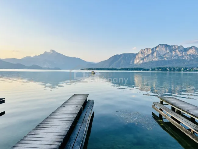 Mondsee-Zentrum, Dachgeschoßwohnung 127m², 5Zimmer, - Titelbild