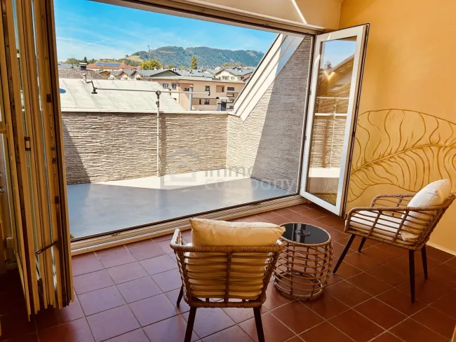 Mondsee-Zentrum, Dachgeschoßwohnung 127m², 5Zimmer, - Bild