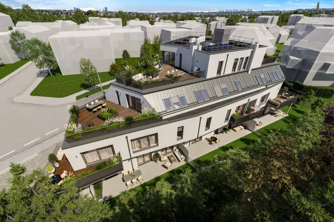 Wunderschöne klimatisierte DG-Wohnung mit großer Terrasse - ERSTBEZUG ! - Titelbild