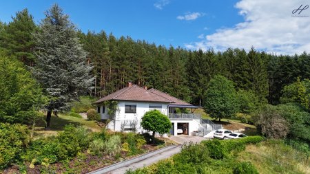 Exklusiver Bungalow in Alleinlage mit eigenem Wald, traumhaftem Fernblick und absoluter Privatsphäre