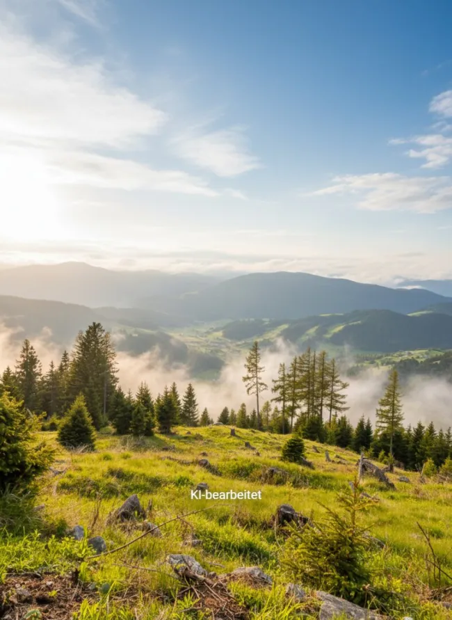 8,7 ha Wald mit Hüttenplatzmöglichkeit - Bild