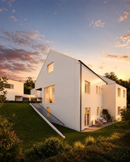 Moderne Doppelhaushälfte zwischen Pöstlingberg und Lichtenberg – 5 Zimmer, Garten, Carport, Erstbezug!