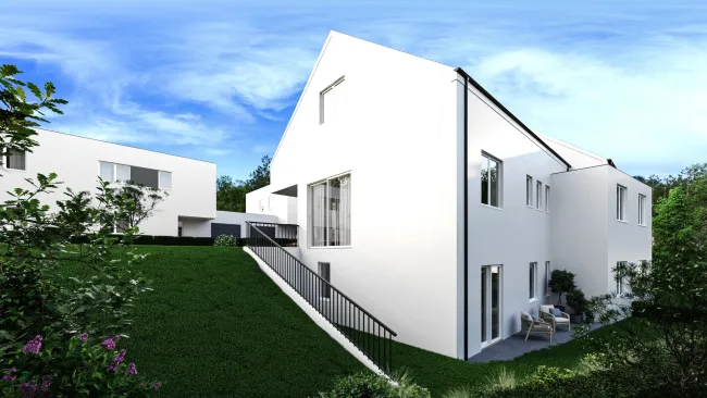 Moderne Doppelhaushälfte zwischen Pöstlingberg und Lichtenberg – 5 Zimmer, Garten, Carport, Erstbezug! - Bild